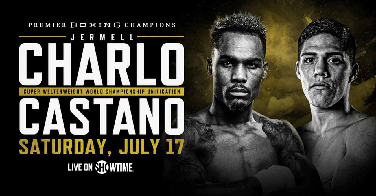 Jermell Charlo vs Brian Carlos Castano full fight video poster 2021-07-17