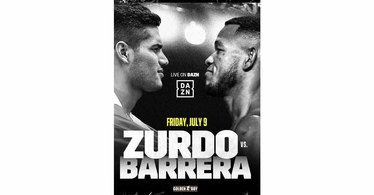 Poster of Zurdo vs Barrera 2021-07-09