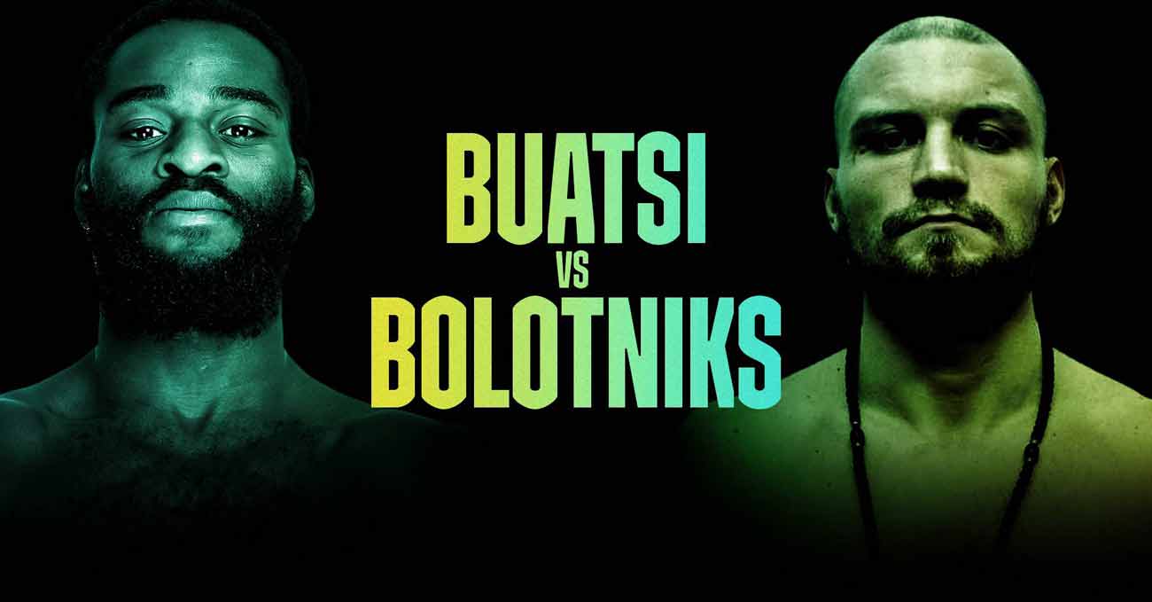 Joshua Buatsi vs Ricards Bolotniks full fight video poster 2021-08-14