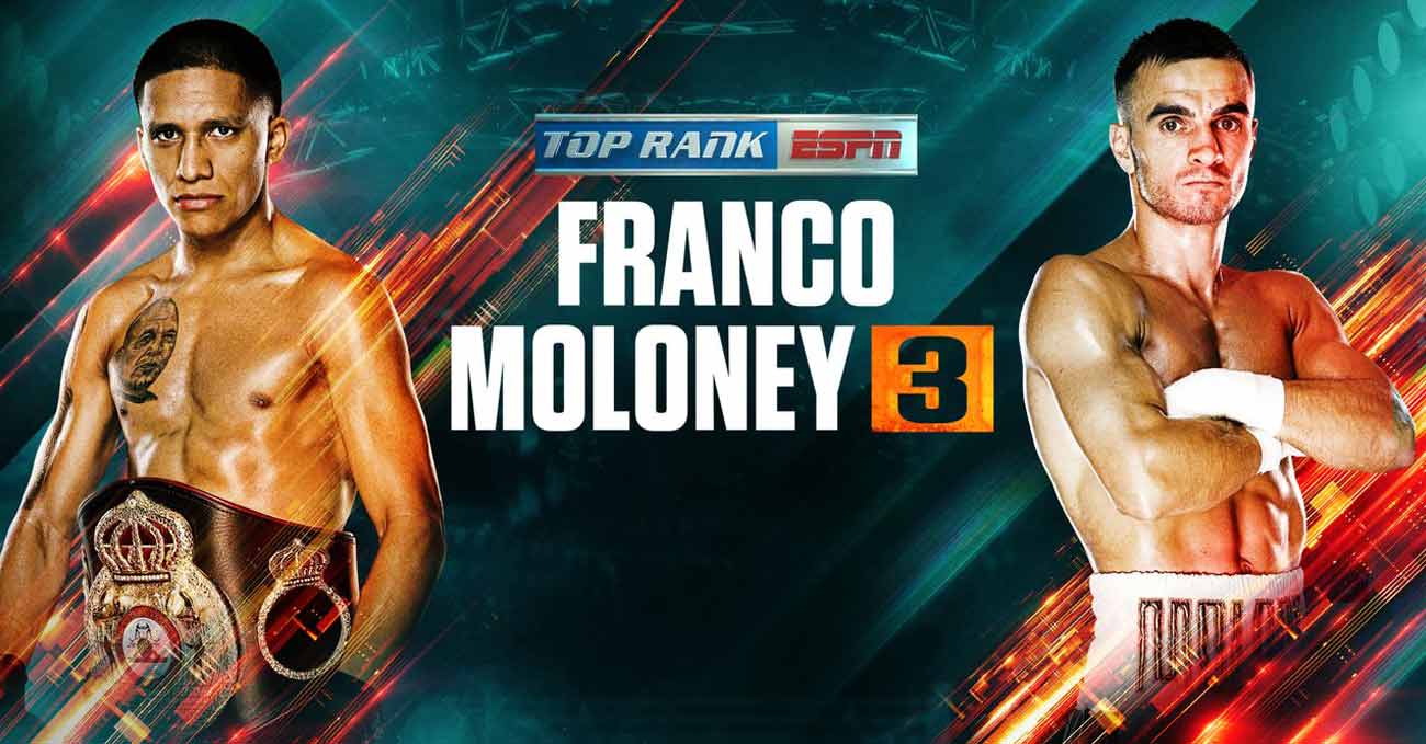 Joshua Franco vs Andrew Moloney 3 full fight video poster 2021-08-14