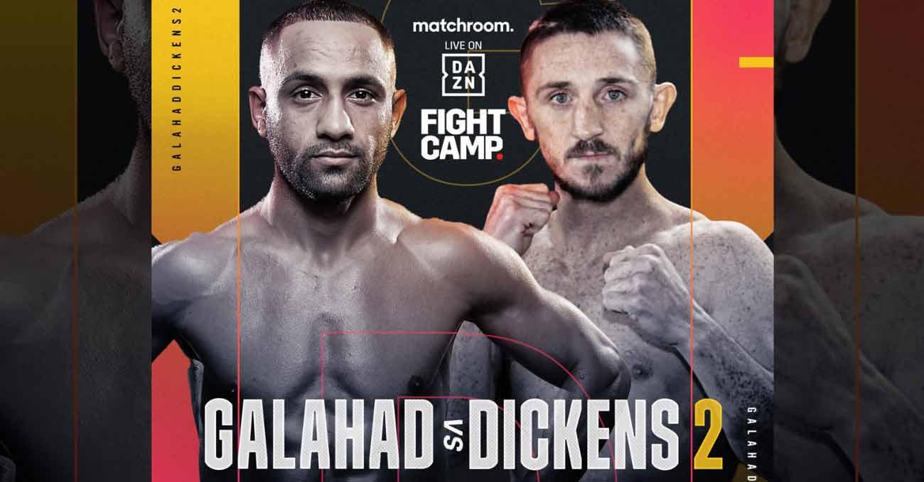 Kid Galahad vs James Dickens 2 full fight video poster 2021-08-07