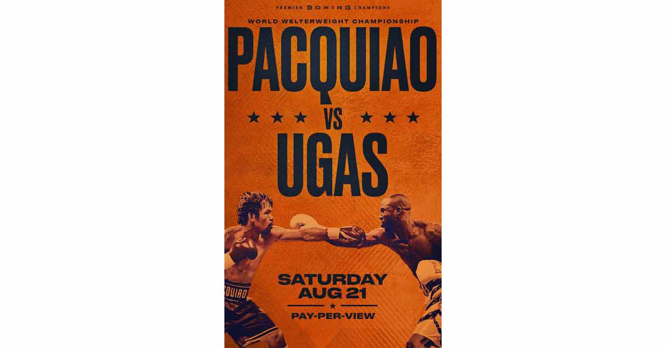 Poster of Pacquiao vs Ugas 2021-08-21