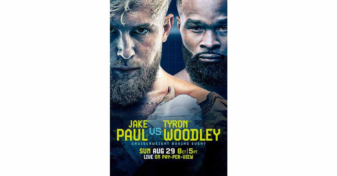 Poster of Paul vs Woodley 2021-08-29