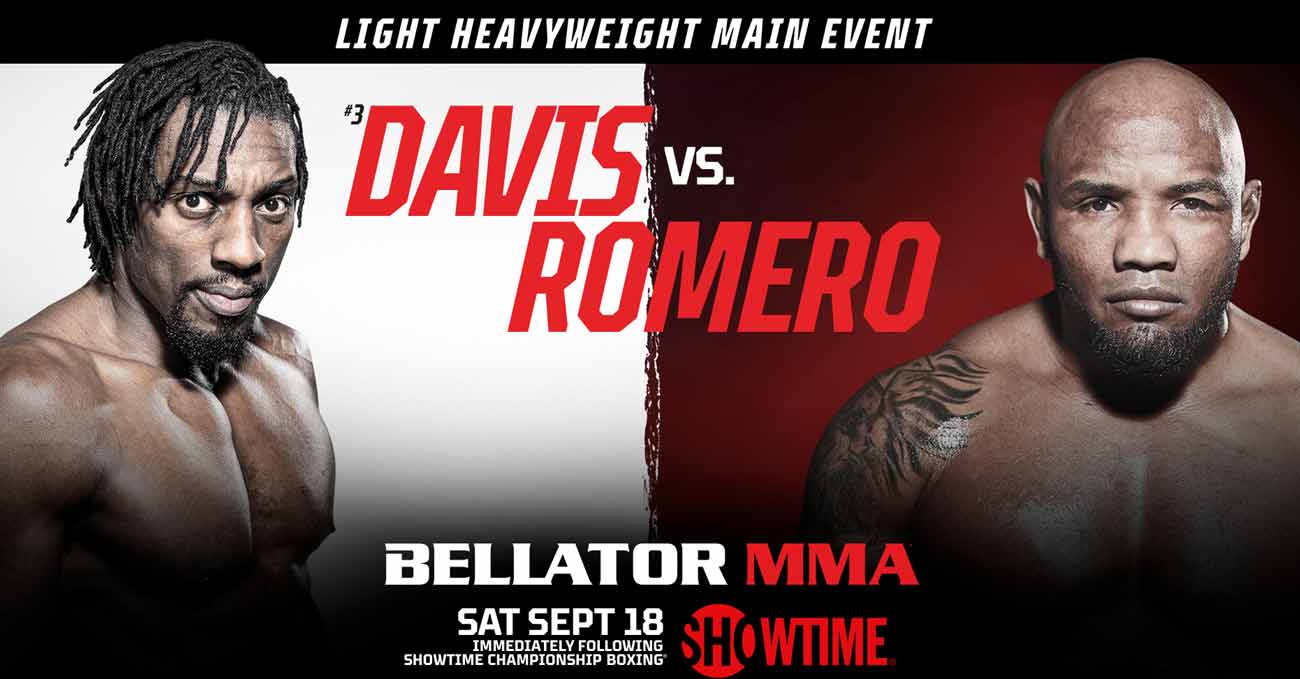 Phil Davis vs Yoel Romero Palacio full fight video Bellator 266 poster