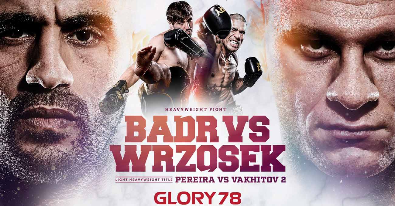 Badr Hari vs Arkadiusz Wrzosek full fight video Glory 78 poster