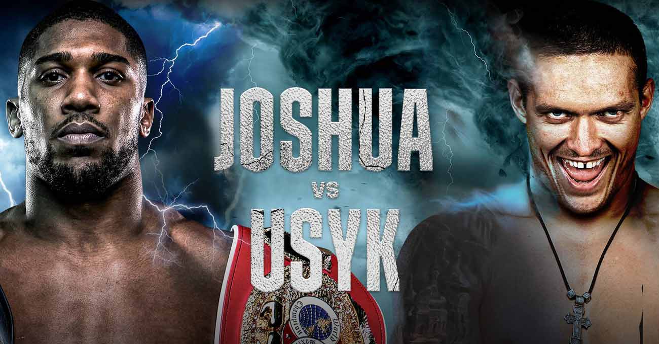 Anthony Joshua vs Oleksandr Usyk full fight video poster 2021-09-25