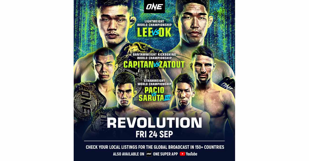 Christian Lee vs Rae Yoon Ok full fight video ONE Revolution poster