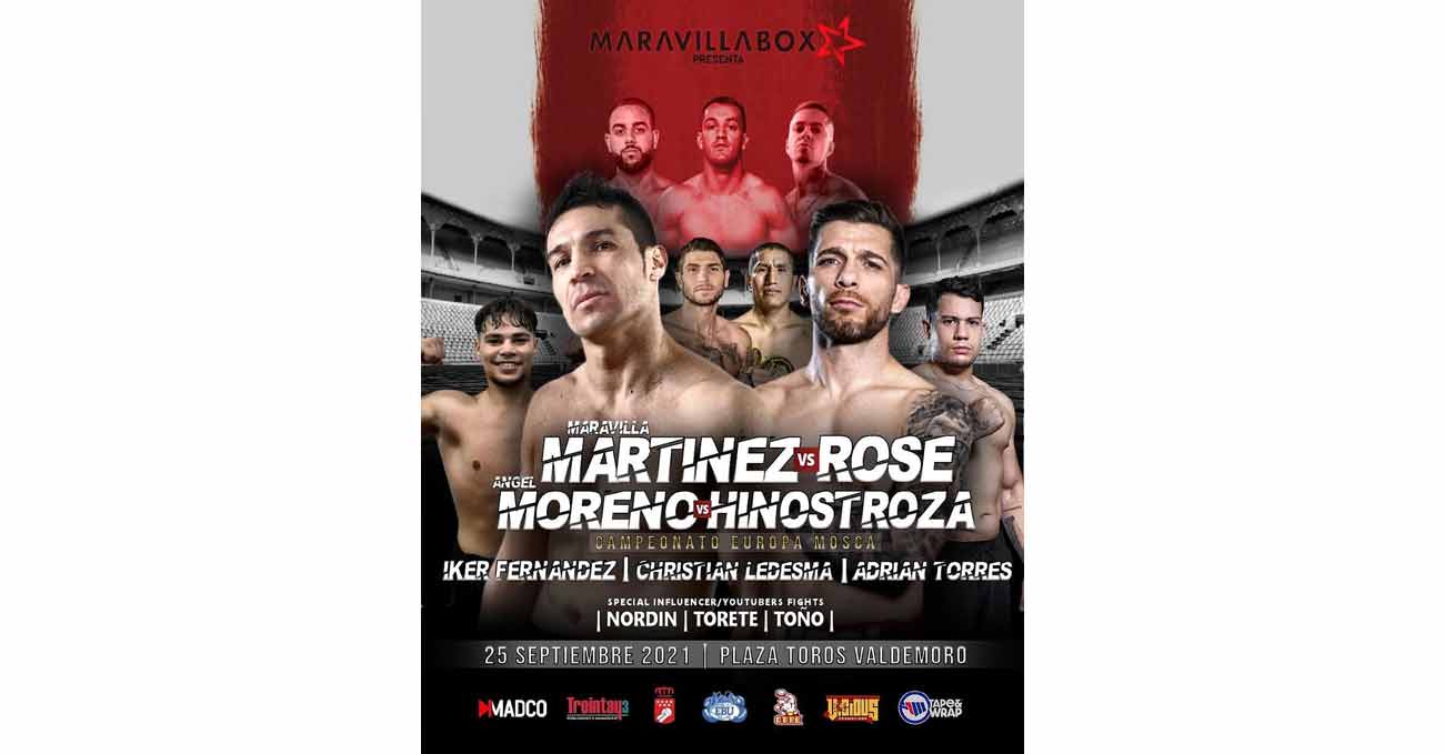 Sergio Gabriel Martinez vs Brian Rose full fight video poster 2021-09-25