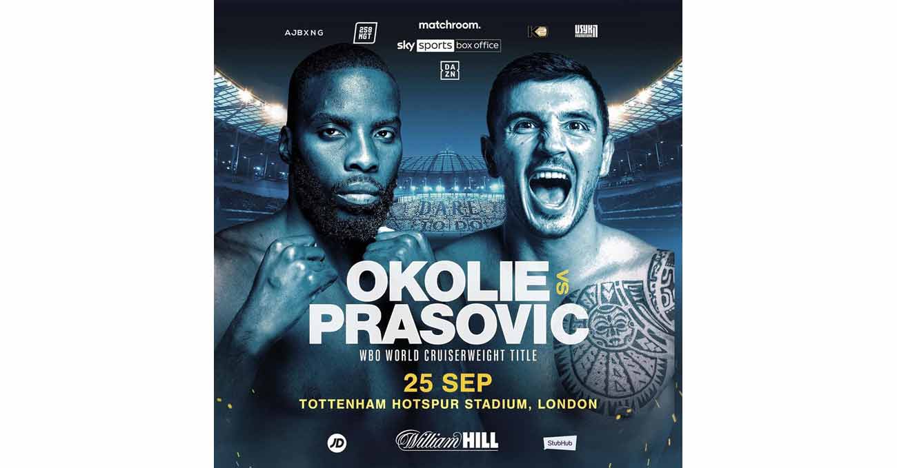 Lawrence Okolie vs Dilan Prasovic full fight video poster 2021-09-25