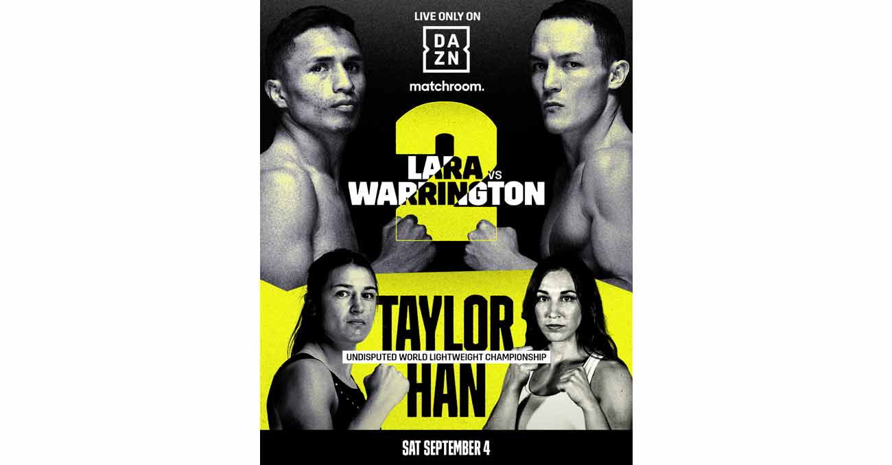 Poster of Lara vs Warrington 2 2021-09-04