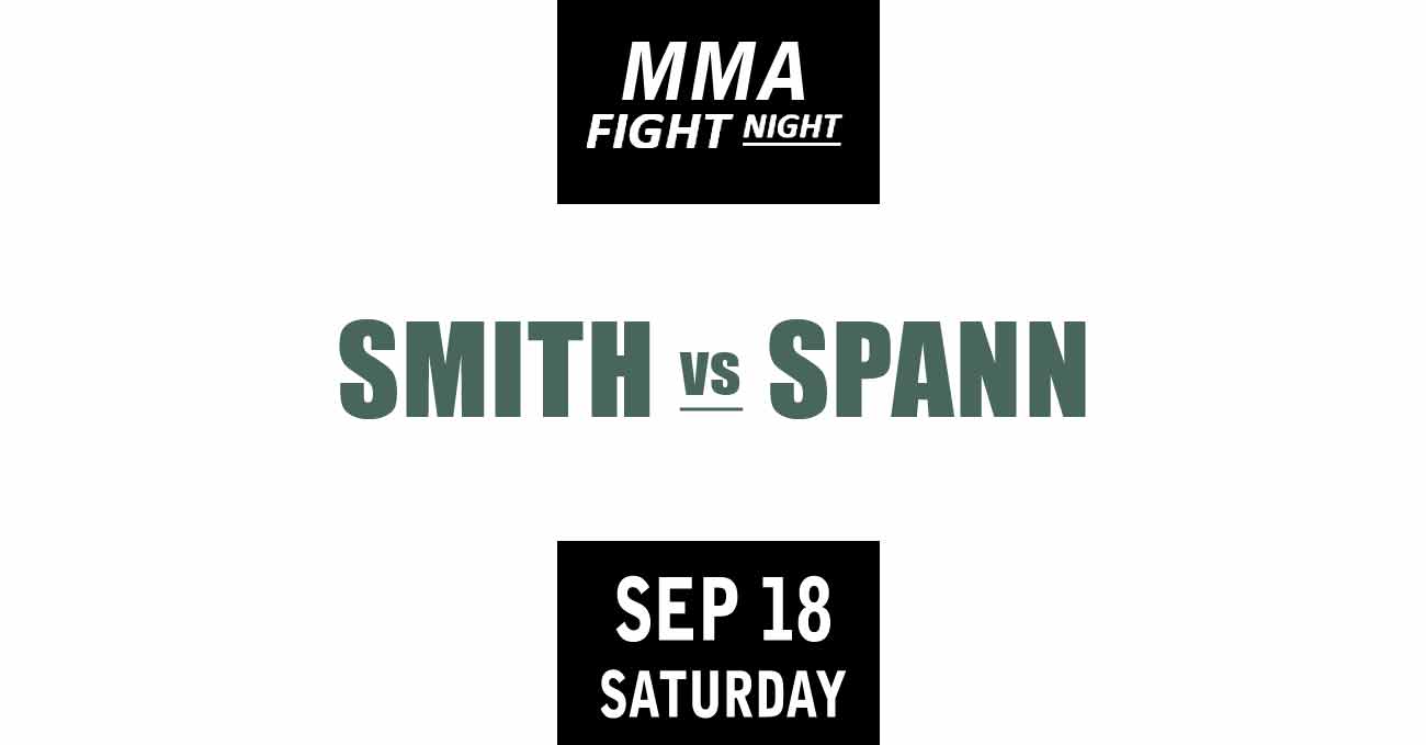 Anthony Smith vs Ryan Spann full fight video UFC Vegas 37 poster by ATBF