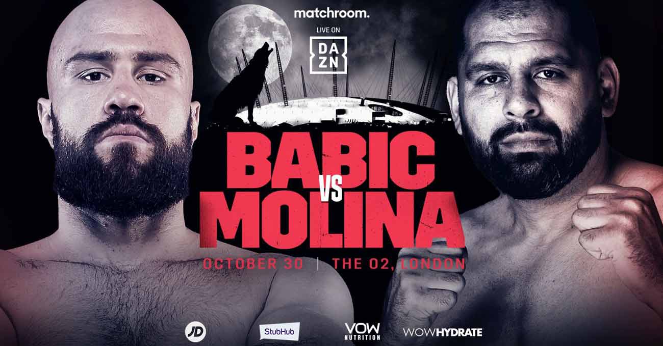 Alen Babic vs Eric Molina full fight video poster 2021-10-30