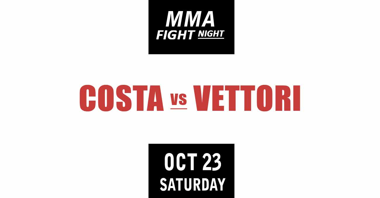 Paulo Costa vs Marvin Vettori full fight video UFC Vegas 41 poster by ATBF