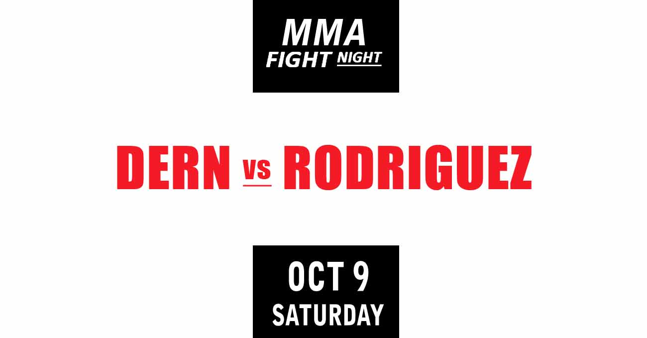 Mackenzie Dern vs Marina Rodriguez full fight video UFC Vegas 39 poster by ATBF