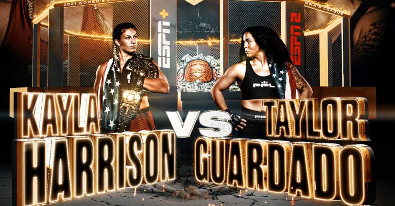 Kayla Harrison vs Taylor Guardado full fight video PFL 10 Finale poster