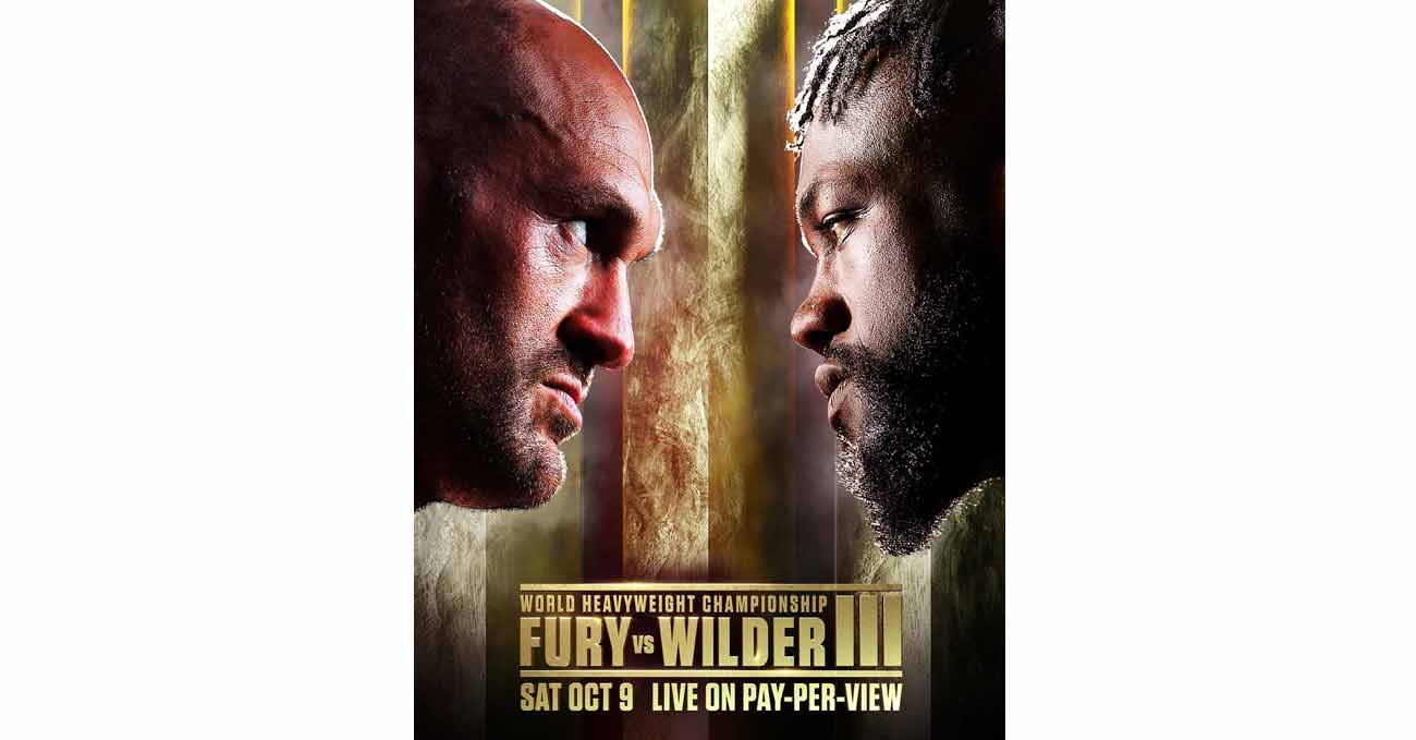 Poster of Fury vs Wilder 3 2021-10-09