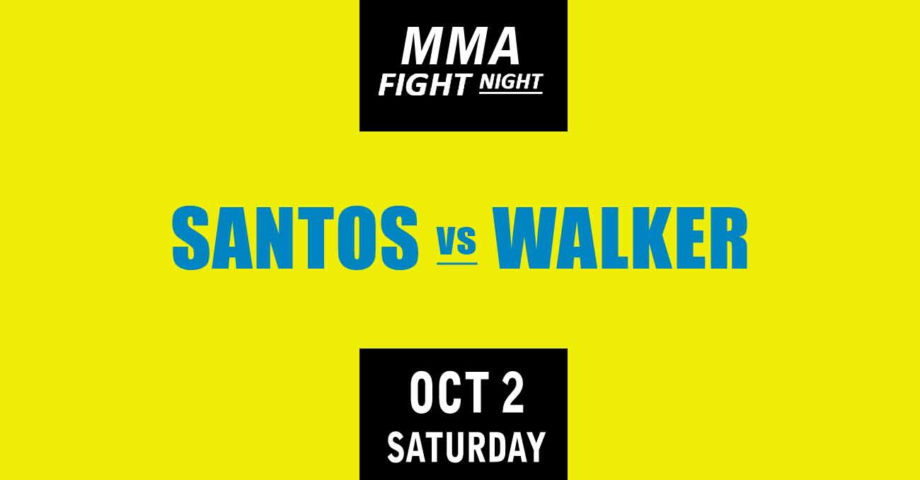 Thiago Santos vs Johnny Walker full fight video UFC Vegas 38 poster by ATBF