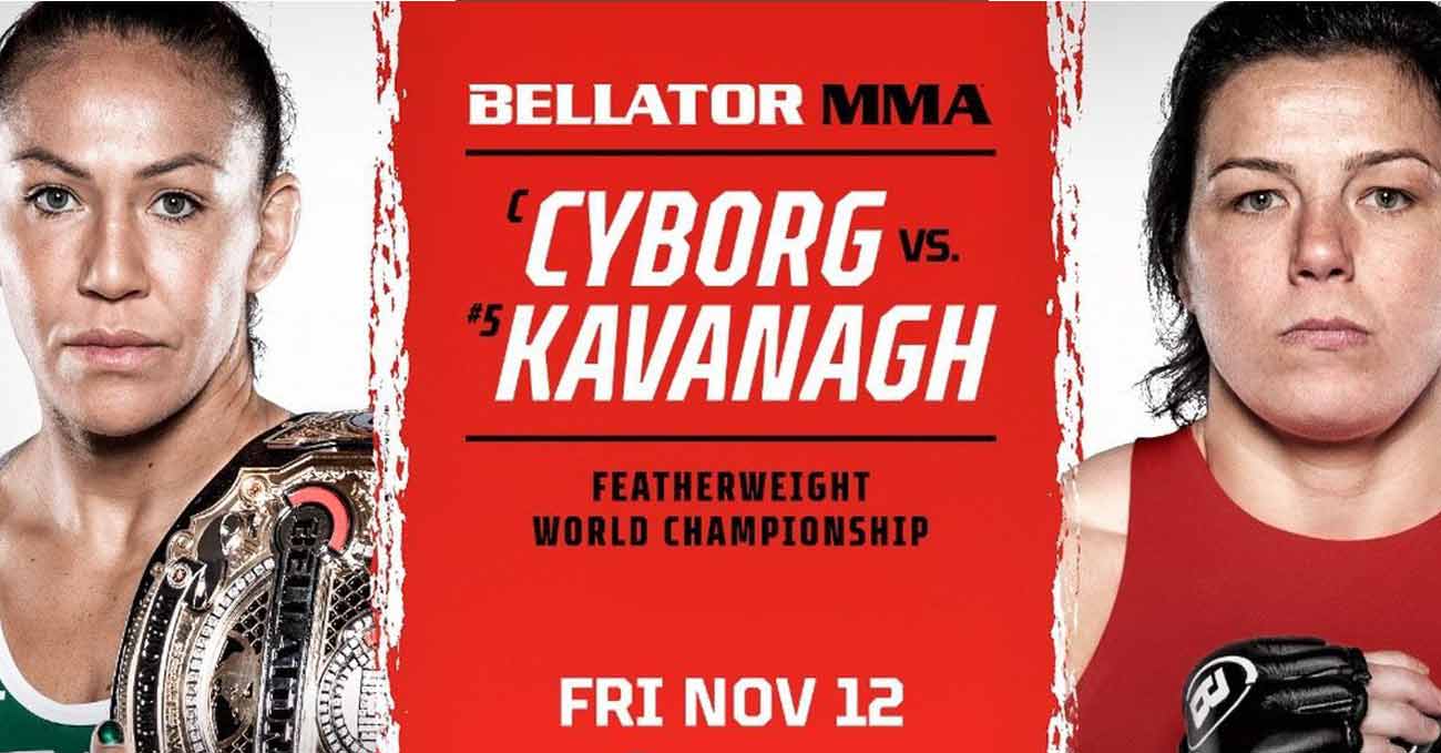 Cris Cyborg Justino vs Sinead Kavanagh full fight video Bellator 271 poster