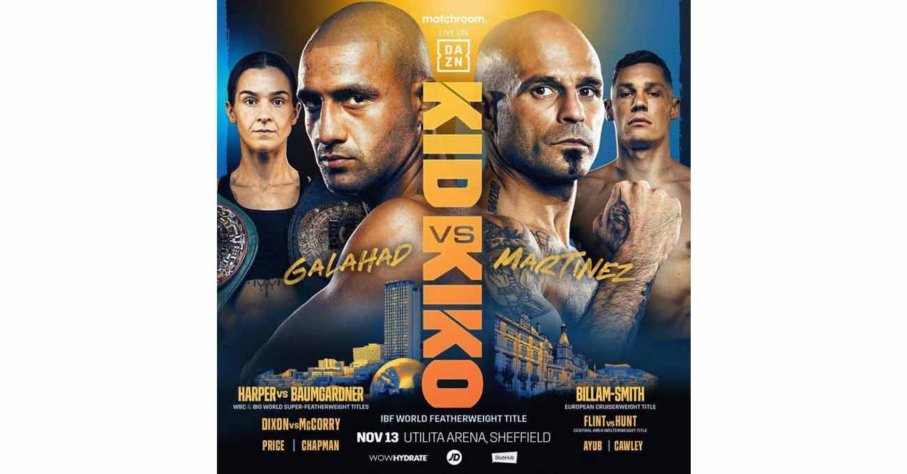 Kid Galahad vs Kiko Martinez full fight video poster 2021-11-13
