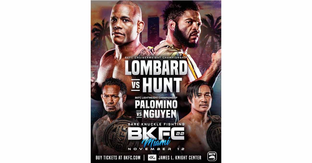 Hector Lombard vs Lorenzo Hunt full fight video BKFC 22 poster