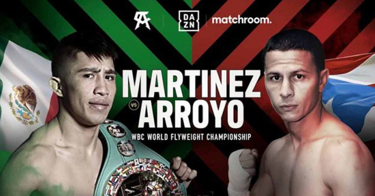 Julio Cesar Martinez vs McWilliams Arroyo full fight video poster 2021-11-19