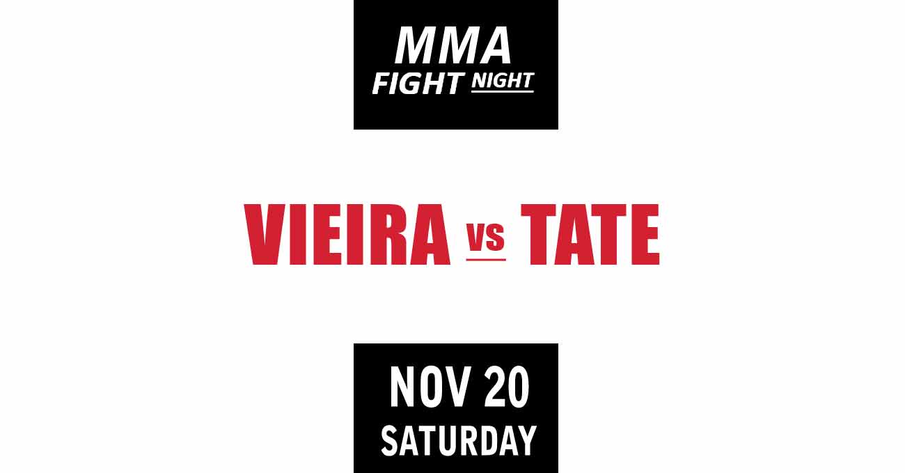 Ketlen Vieira vs Miesha Tate full fight video UFC Vegas 43 poster by ATBF