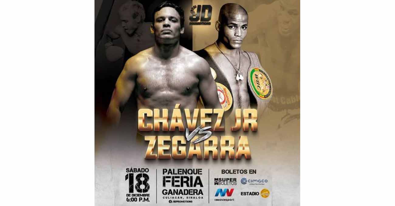 Julio Cesar Chavez Jr vs David Zegarra full fight video poster 2021-12-18
