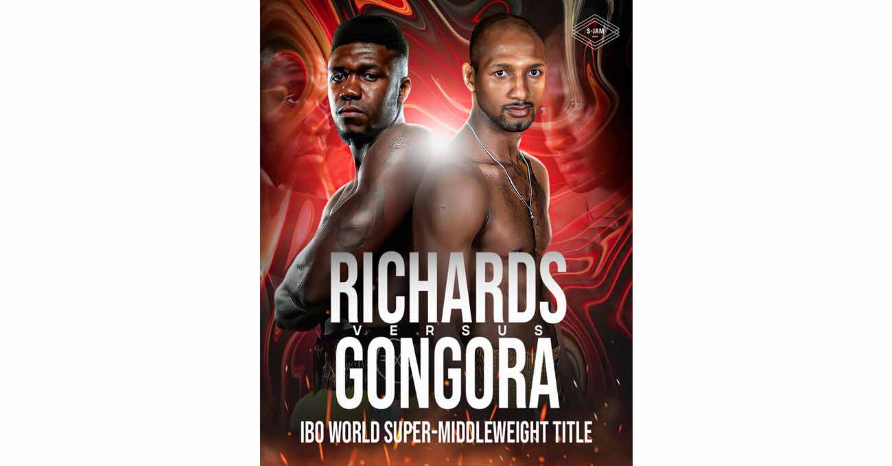 Carlos Gongora vs Lerrone Richards full fight video poster 2021-12-18
