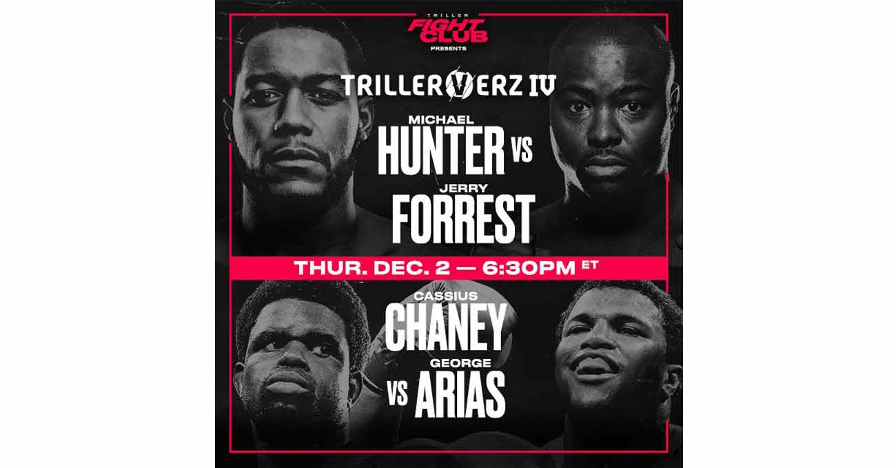 Michael Hunter vs Jerry Forrest 2 full fight video poster 2021-12-02