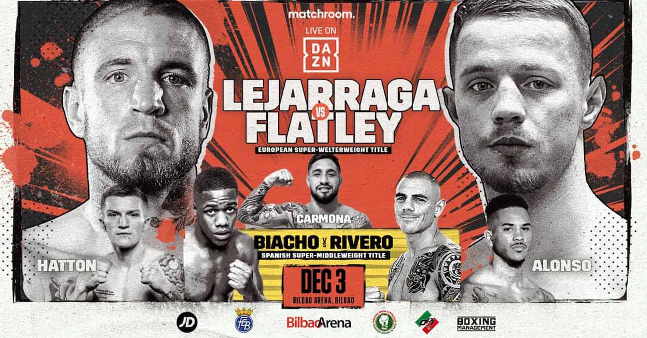 Kerman Lejarraga vs Jack Flatley full fight video poster 2021-12-03