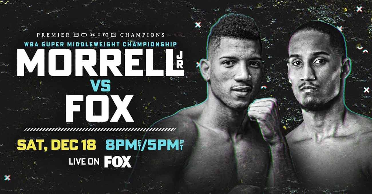 David Morrell vs Alantez Fox full fight video poster 2021-12-18