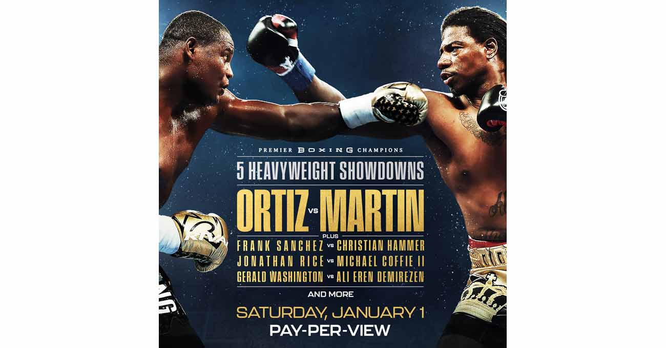 Luis Ortiz vs Charles Martin full fight video poster 2022-01-01