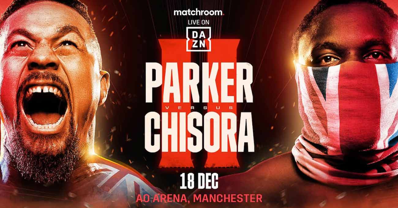 Joseph Parker vs Dereck Chisora 2 full fight video poster 2021-12-18