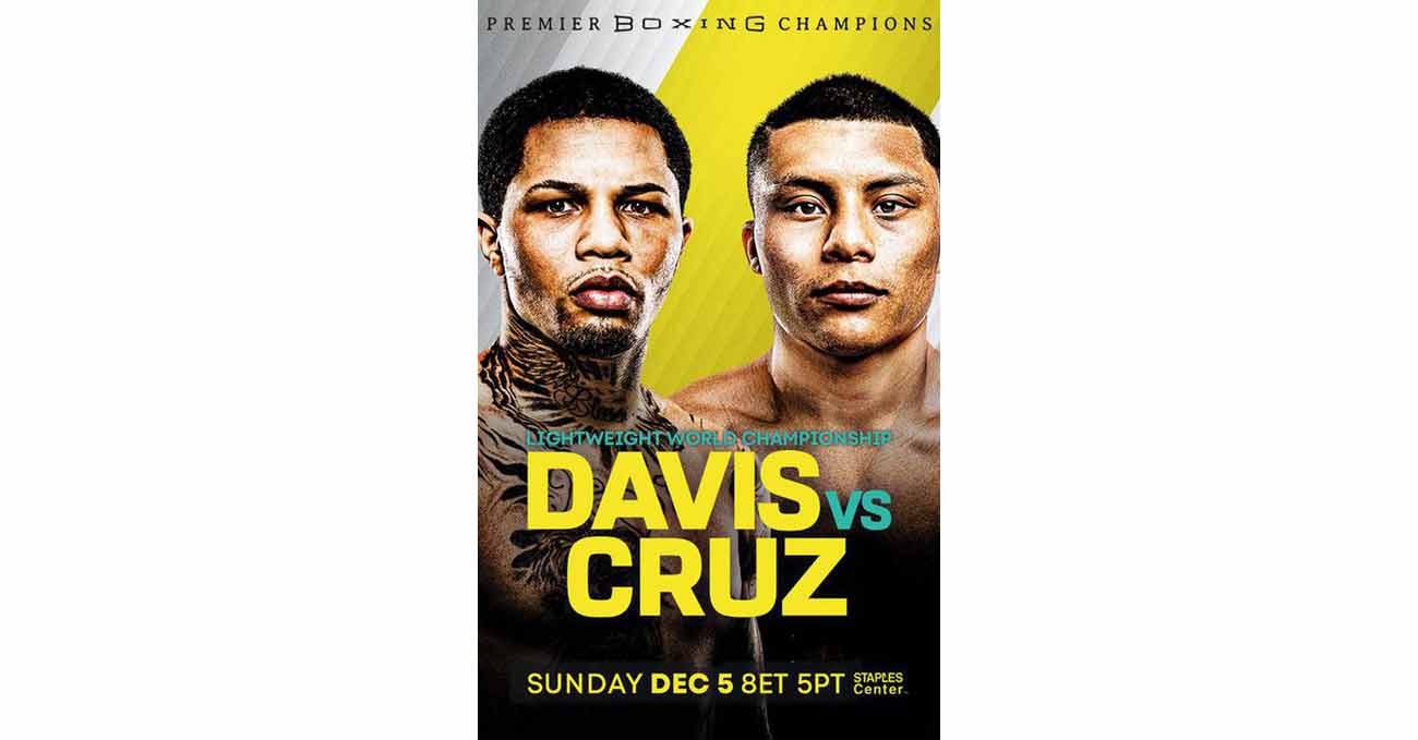 Poster of Davis vs Cruz 2021-12-05