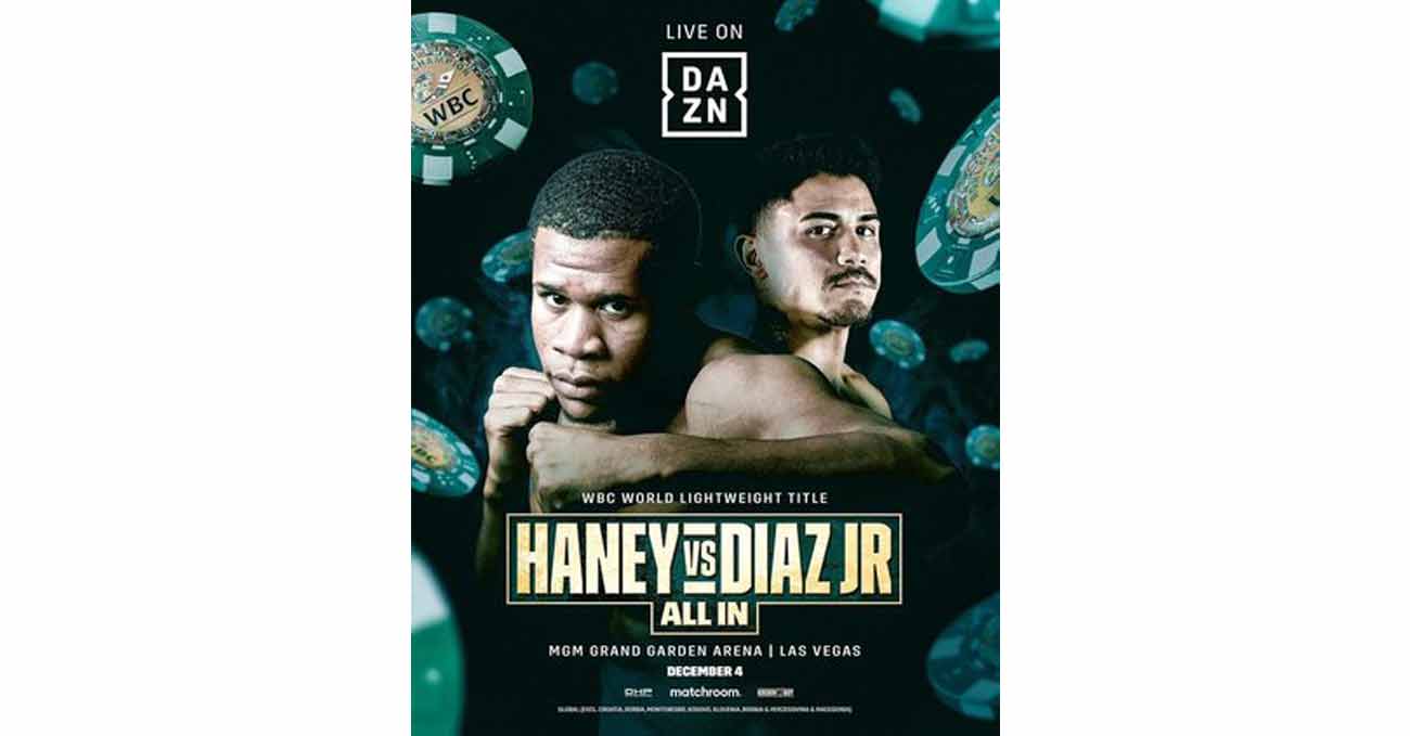 Poster of Haney vs Diaz 2021-12-04