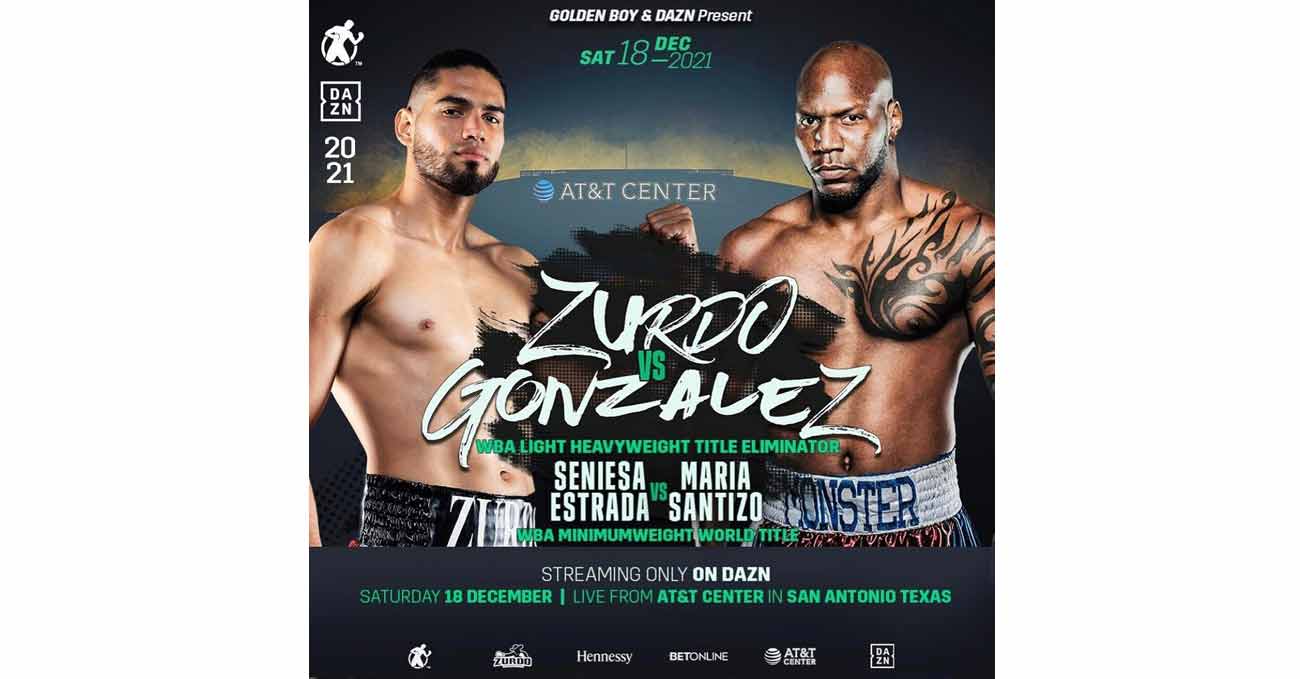 Gilberto Ramirez Sanchez vs Yunieski Gonzalez full fight video poster 2021-12-18