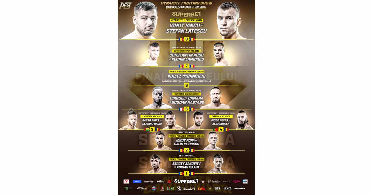 Bogdan Nastase vs Diaguely Camara full fight video DFS 13 poster