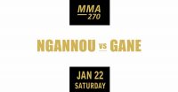 Poster of Ngannou vs Gane Ufc 270 designed by AllTheBestFights