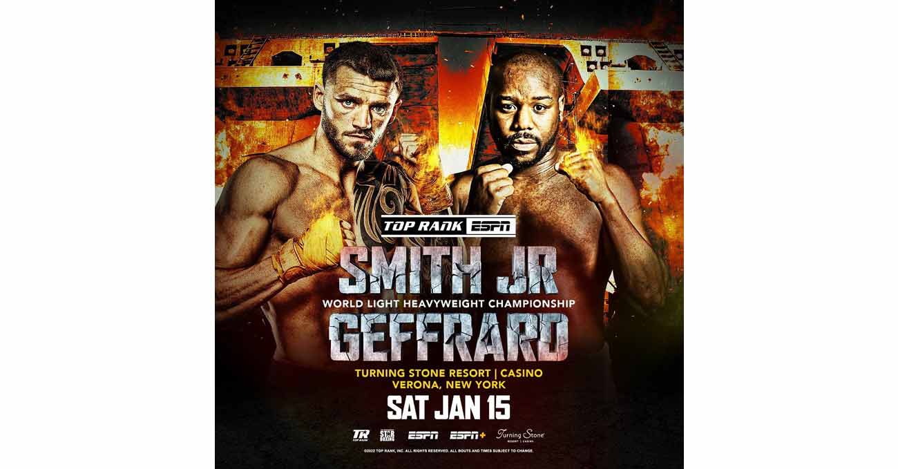 Joe Smith Jr vs Steve Geffrard full fight video poster 2022-01-15