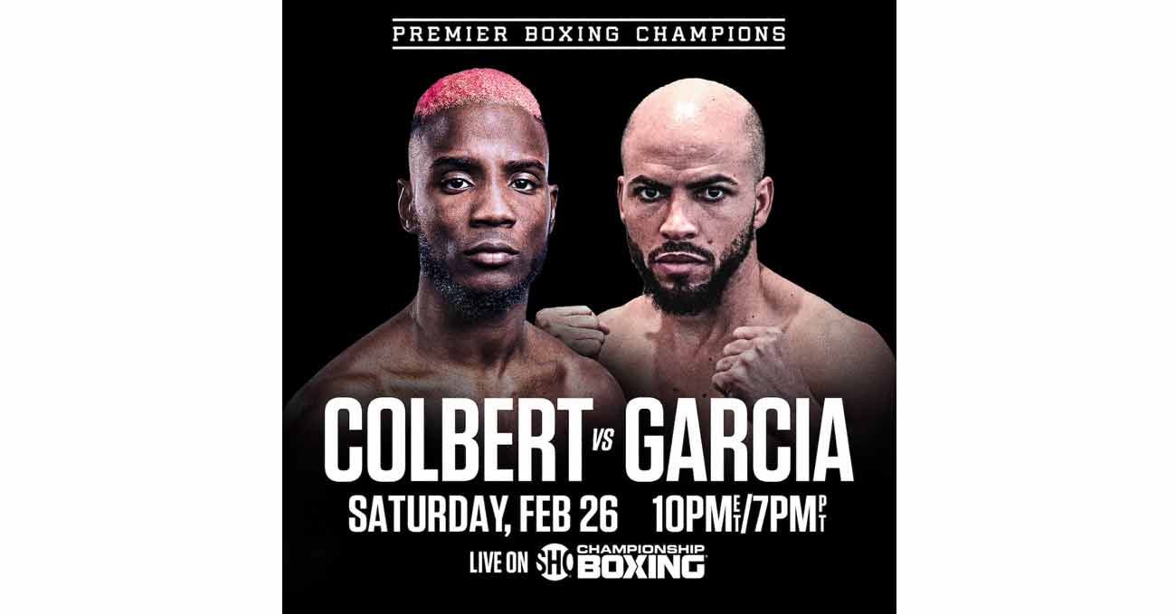 Chris Colbert Now Faces Undefeated Hector Luis Garcia on February 26 - NY  FIGHTS