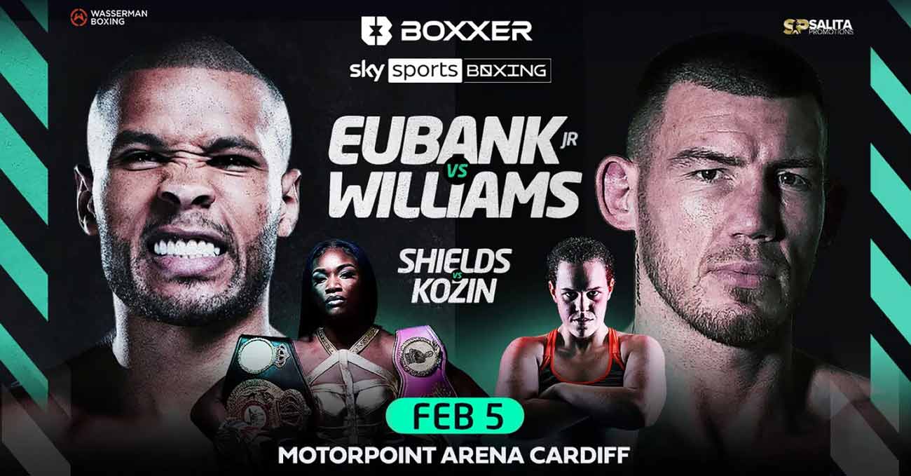 Chris Eubank Jr vs Liam Williams full fight video poster 2022-02-05
