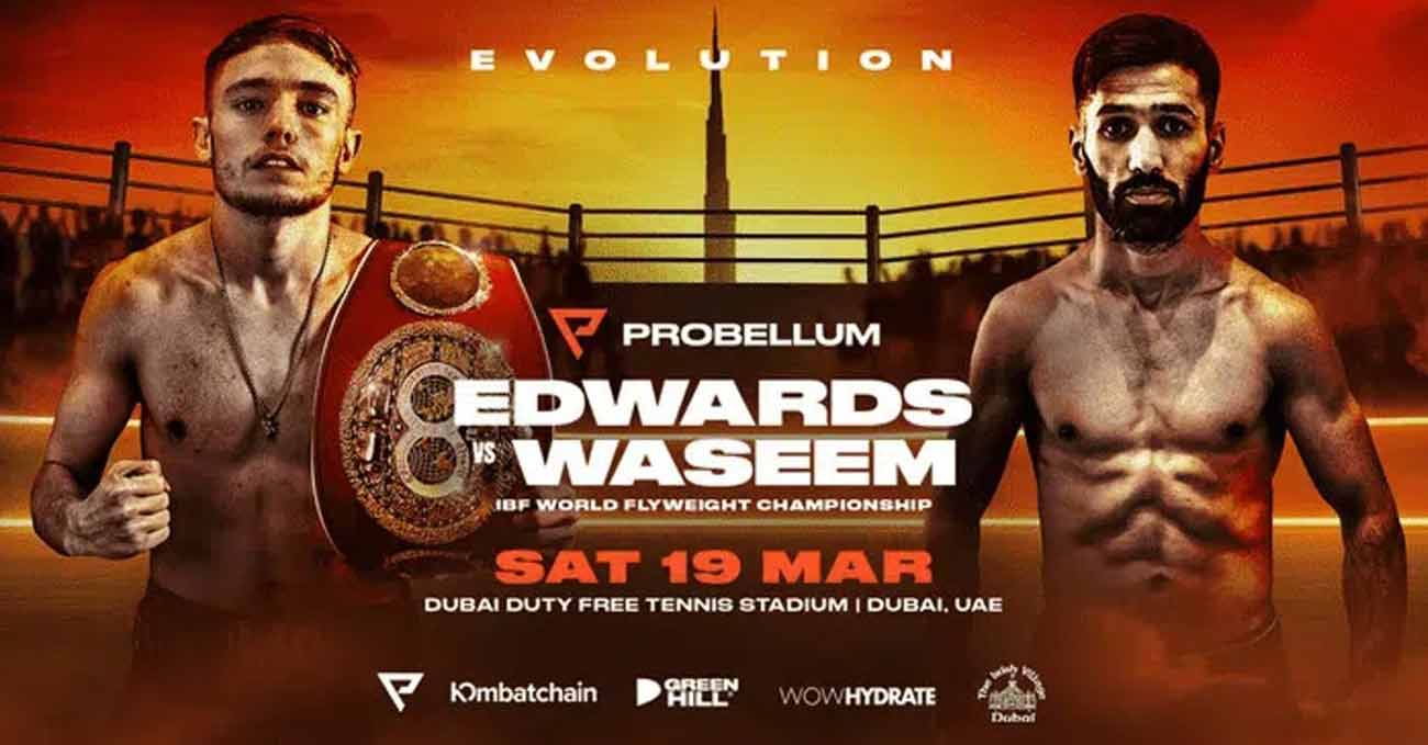 Sunny Edwards vs Muhammad Waseem full fight video poster 2022-03-19
