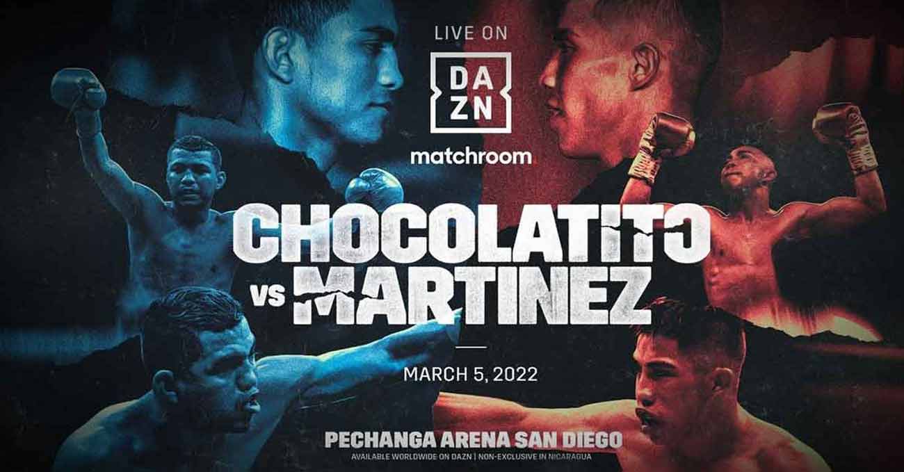 Roman Chocolatito Gonzalez vs Julio Cesar Martinez full fight video poster 2022-03-05
