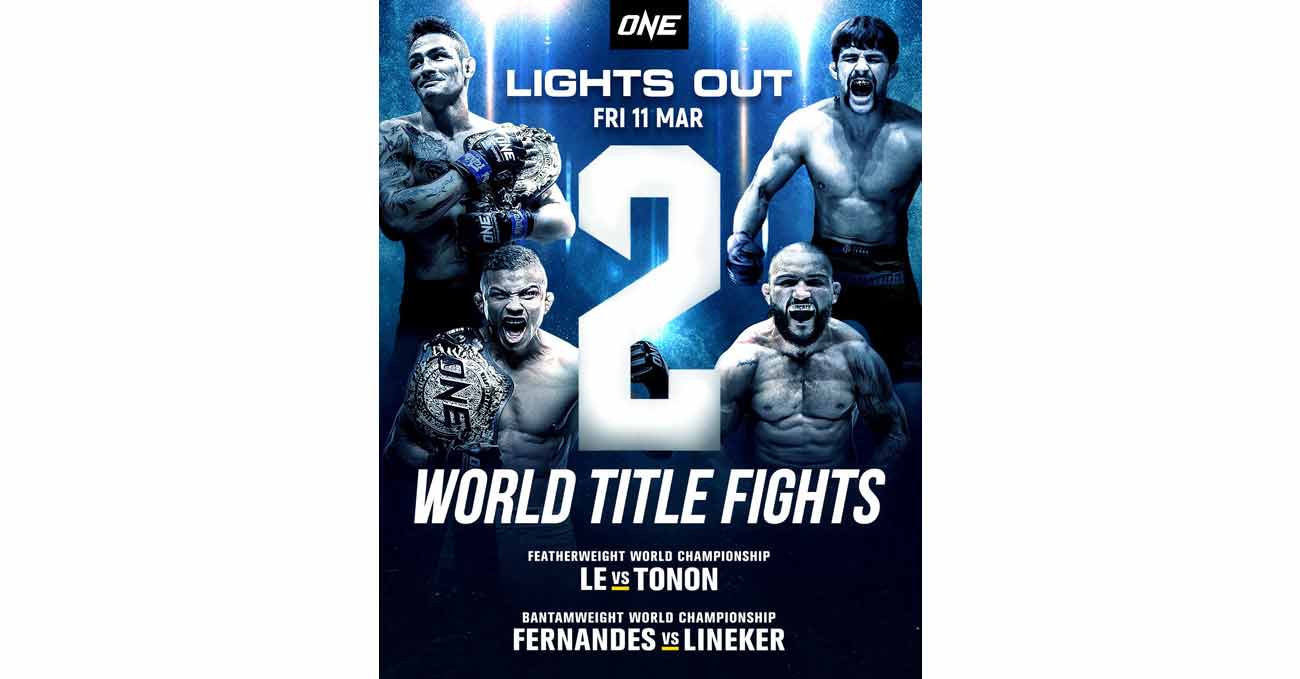 Thanh Le vs Garry Tonon full fight video ONE Lights Out poster