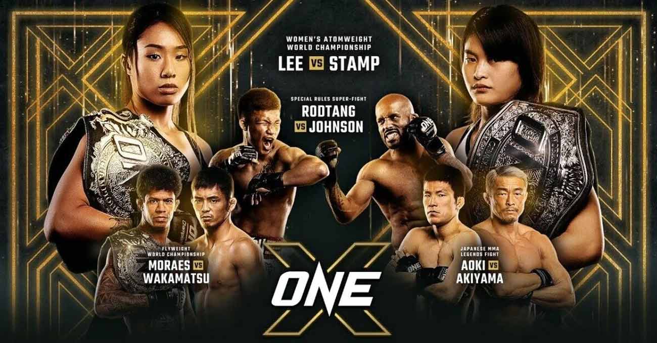 Angela Lee vs Nong Stamp Fairtex full fight video ONE X poster