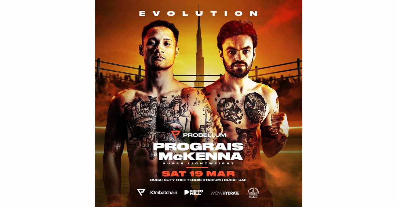 Regis Prograis vs Tyrone McKenna full fight video poster 2022-03-19