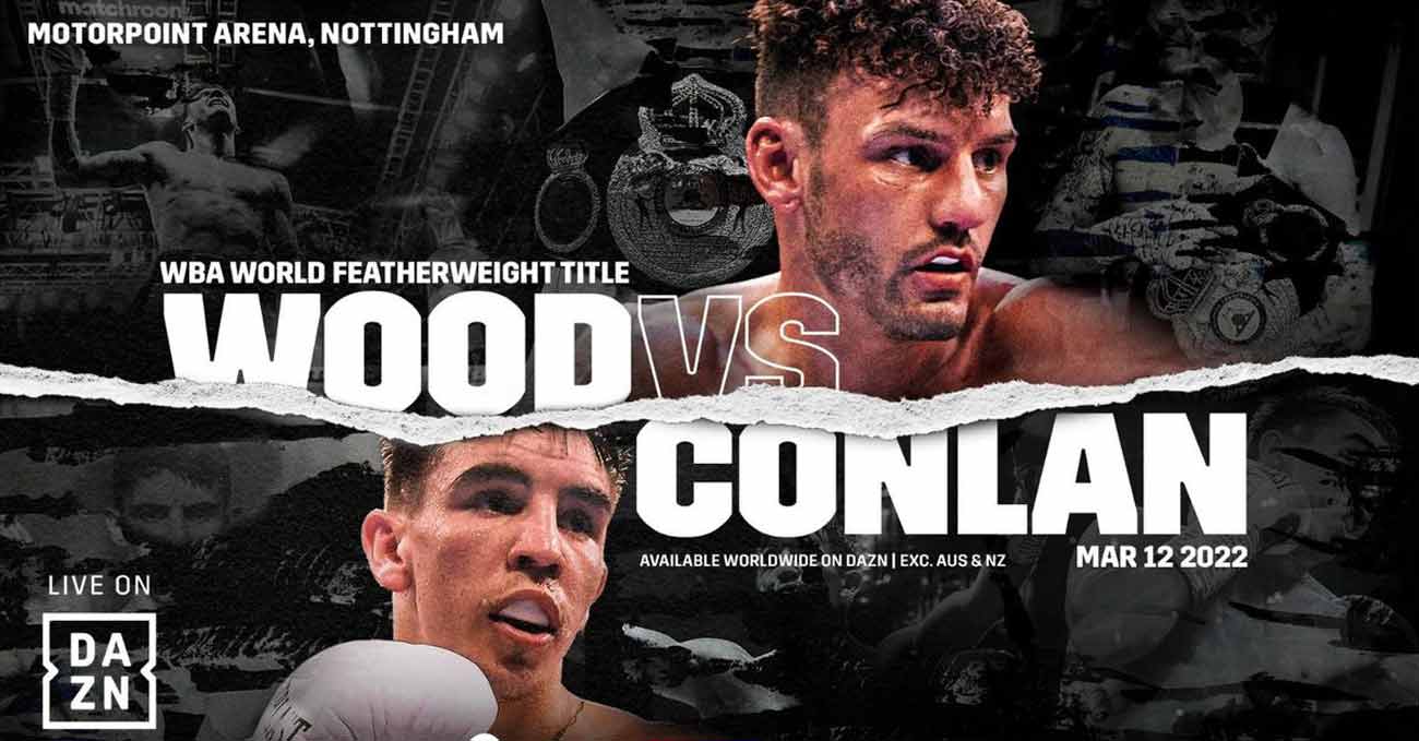 Leigh Wood vs Michael Conlan full fight video poster 2022-03-12