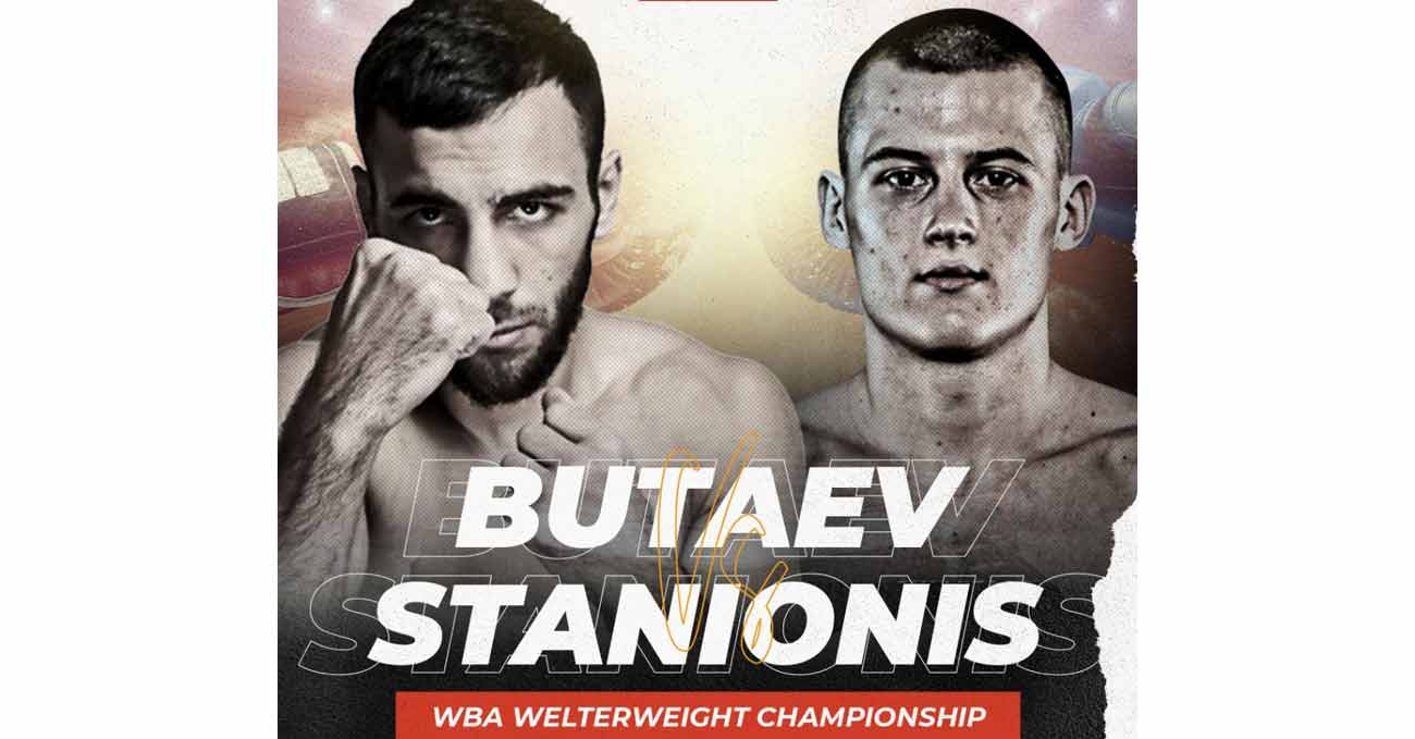 Radzhab Butaev vs Eimantas Stanionis full fight video poster 2022-04-16