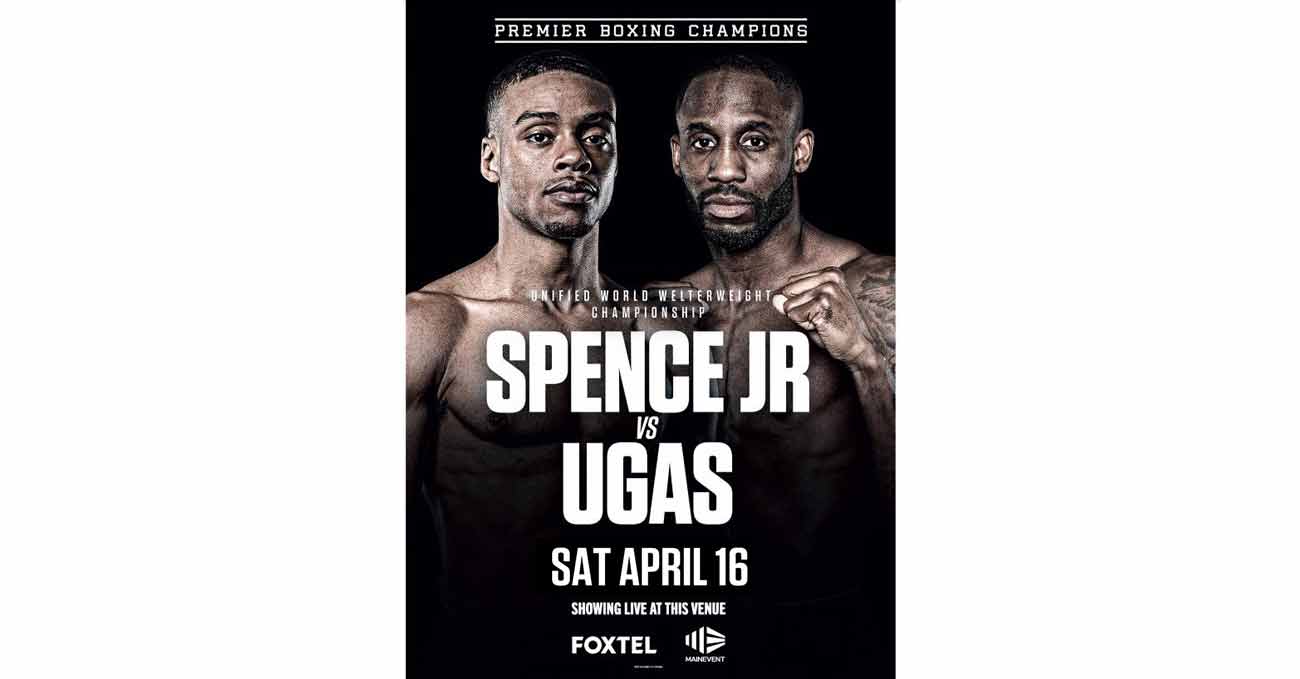 Poster of Spence vs Ugas 2022-04-16