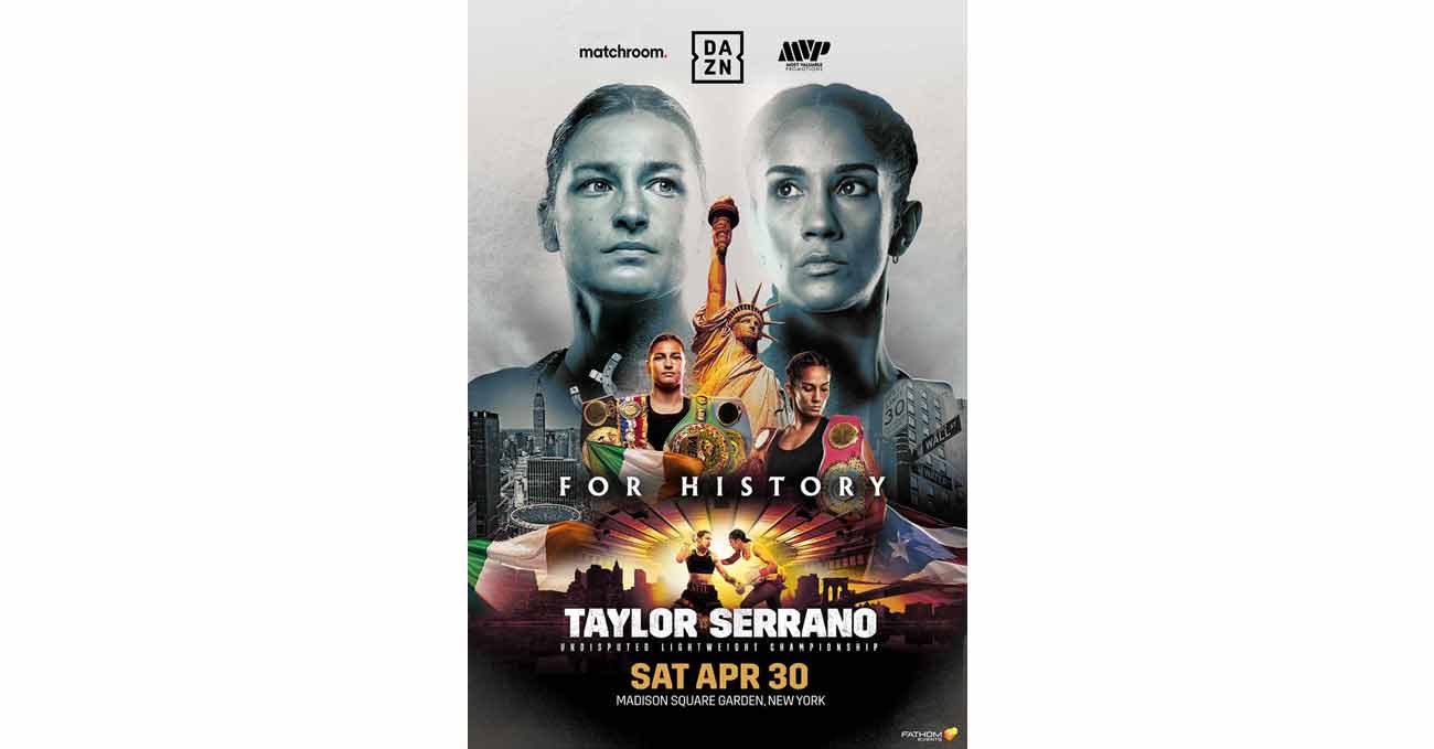Poster of Taylor vs Serrano 2022-04-30